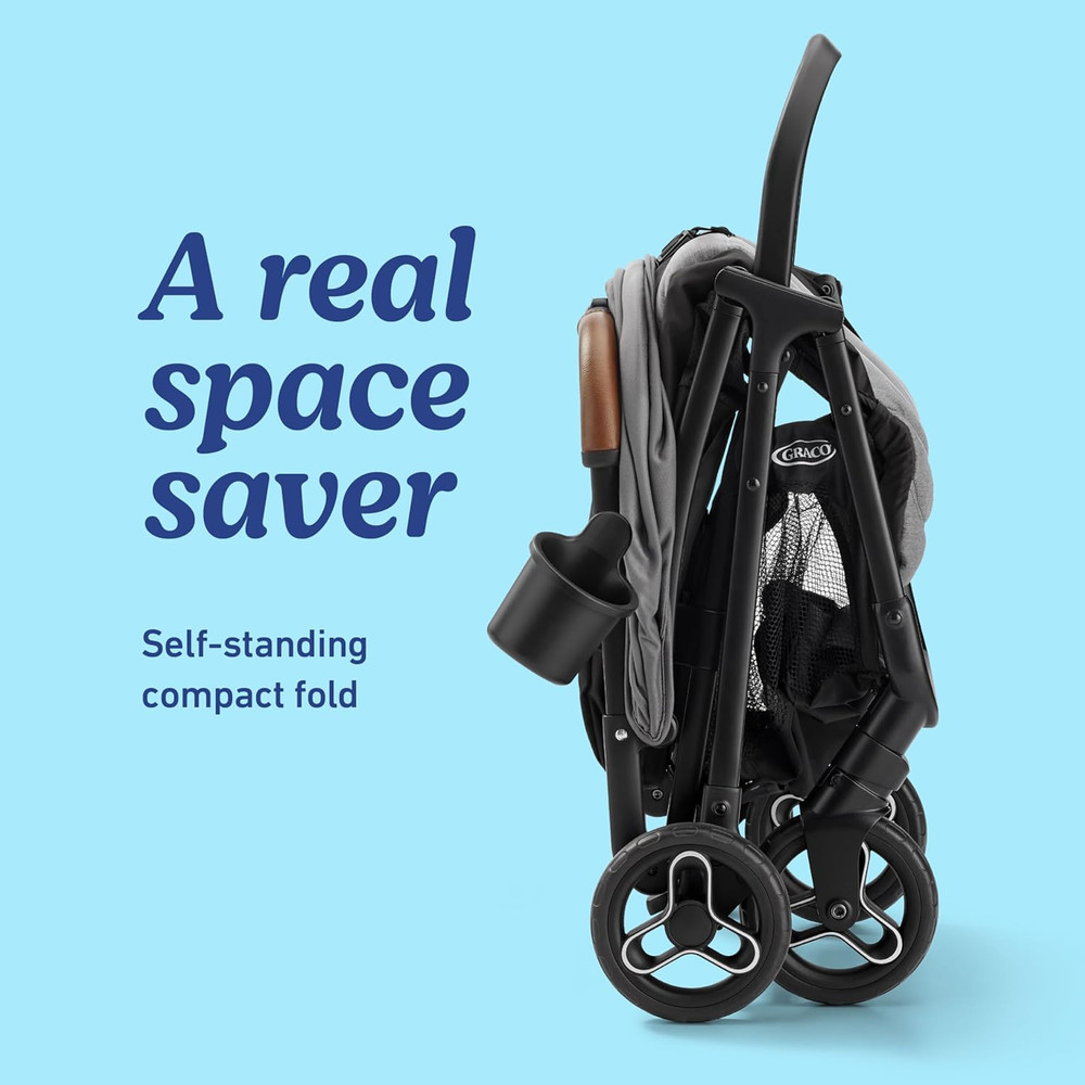 Ready2Jet Compact Stroller – Overhead Friendly Compact Travel Stroller with Auto
