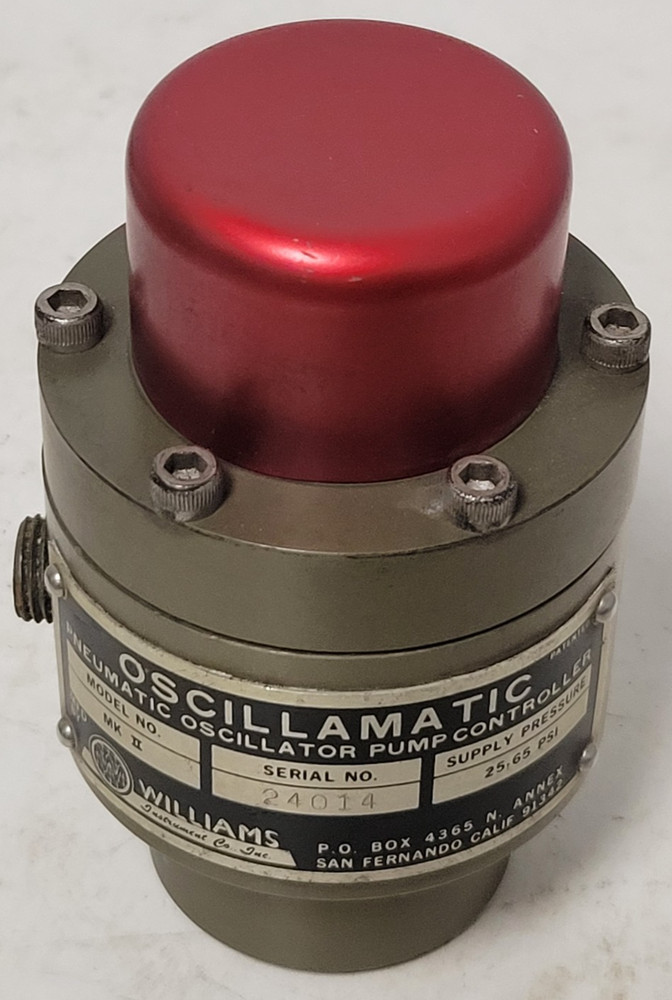 Oscillmatic Mk II Pneumatic Oscillator Pump Controller 25-65 PSI