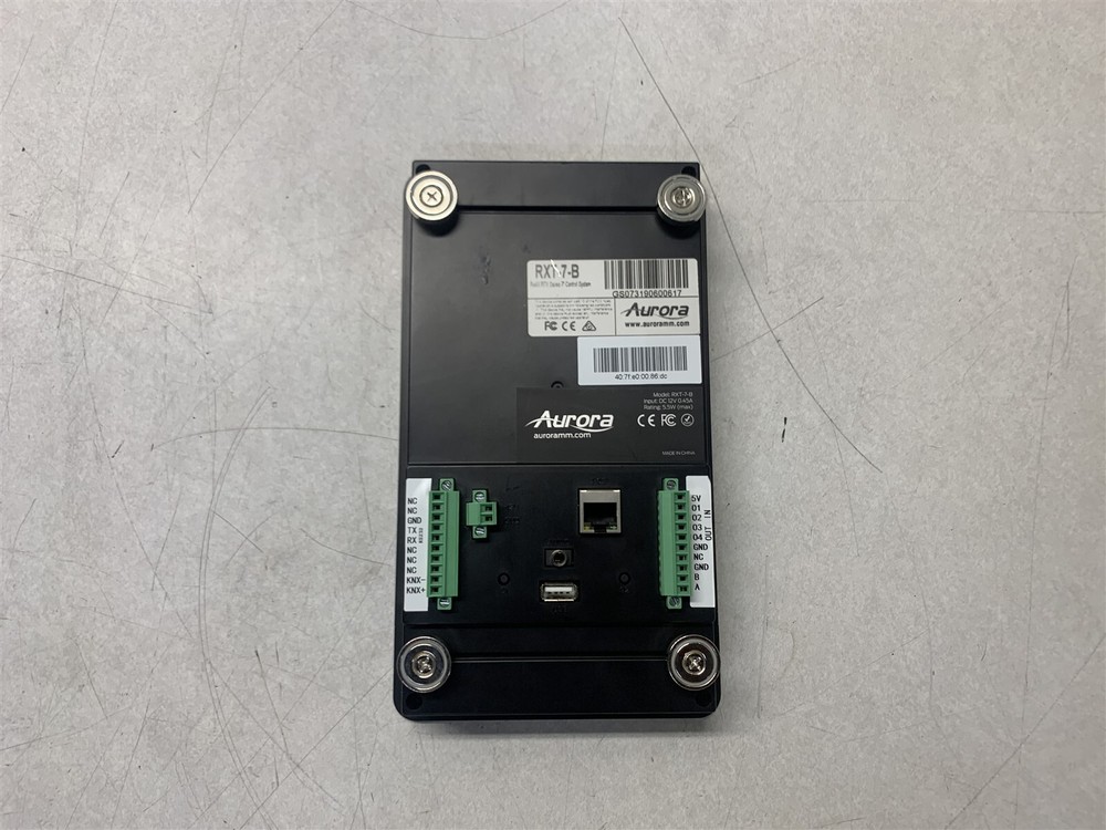 AURORA RXT-7-B 7 INCH TOUCHSCREEN CONTROL PANEL SYSTEM