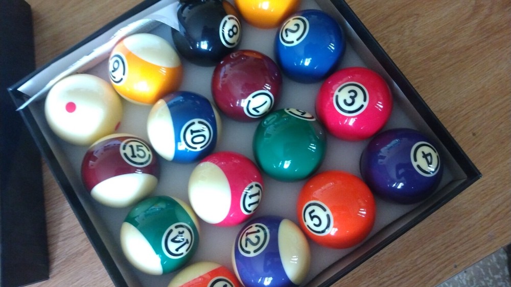 JAPER BEES Billiard Balls Pool Balls Billiard Set without triangular ball rack