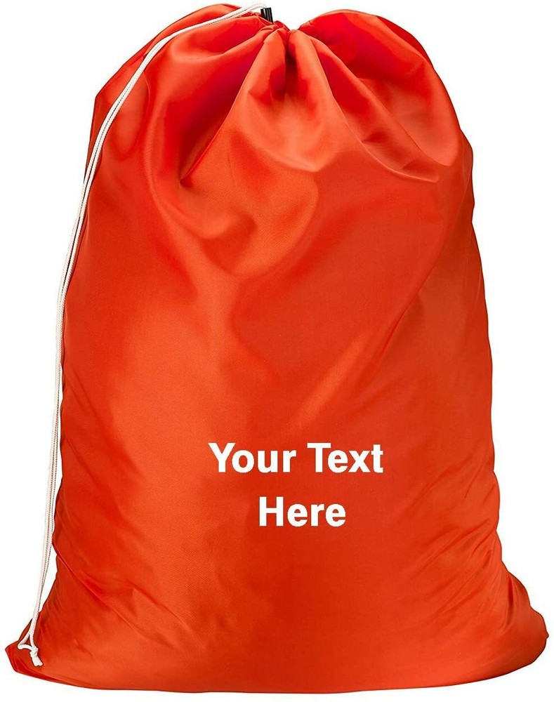 Gilbin Personalized Nylon Laundry Bag - Locking Drawstring Closure