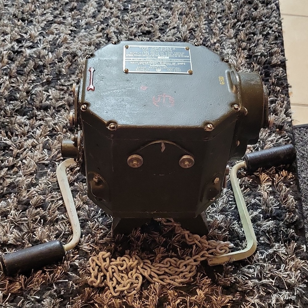 Cbf-21263-A Navy Generator