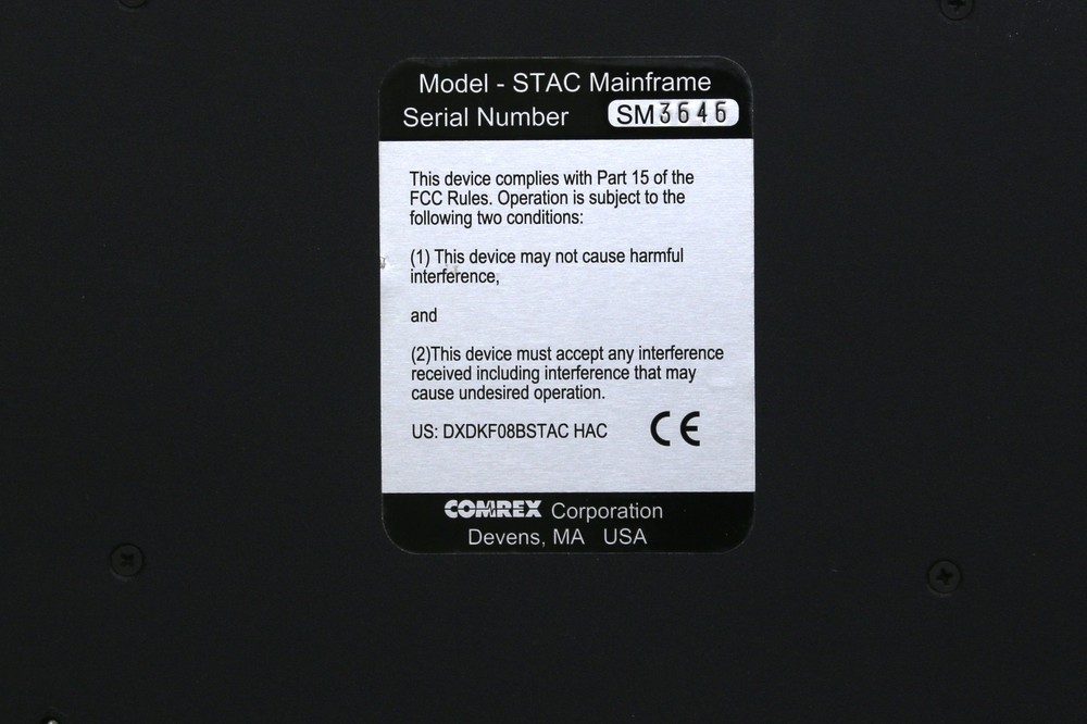 Comrex STAC Mainframe Telephone Talk Management Rack Mountable w/ Power Cord