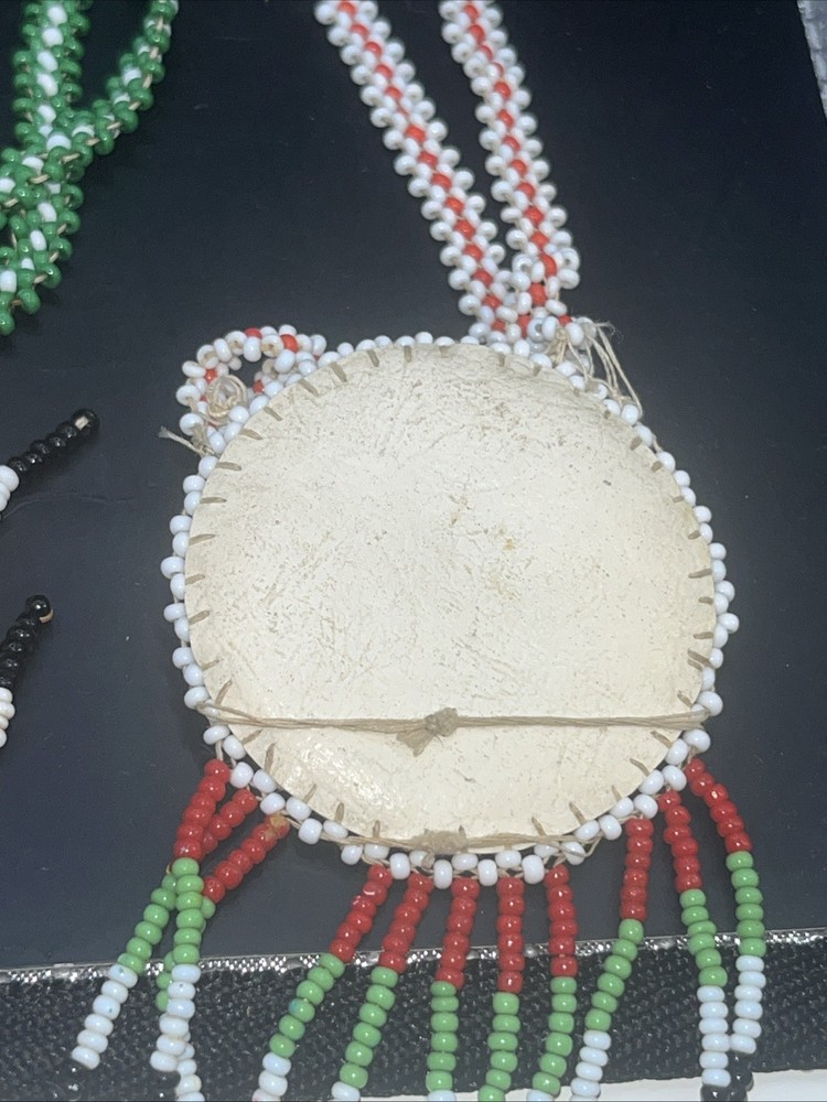 Seed Bead Native American Necklaces (3)