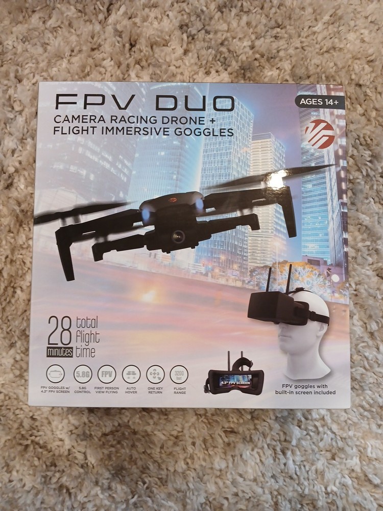 fpv drone with goggles