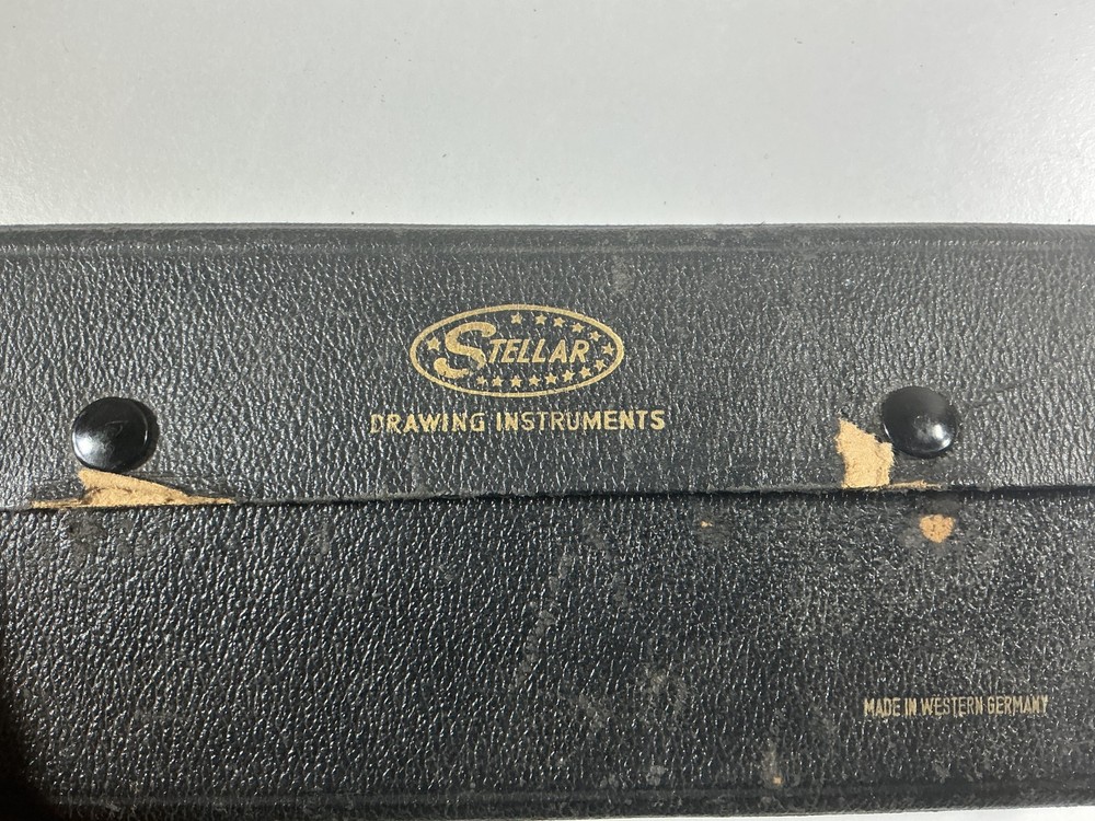 Vintage Steller Drafting Tools Incomplete Sets