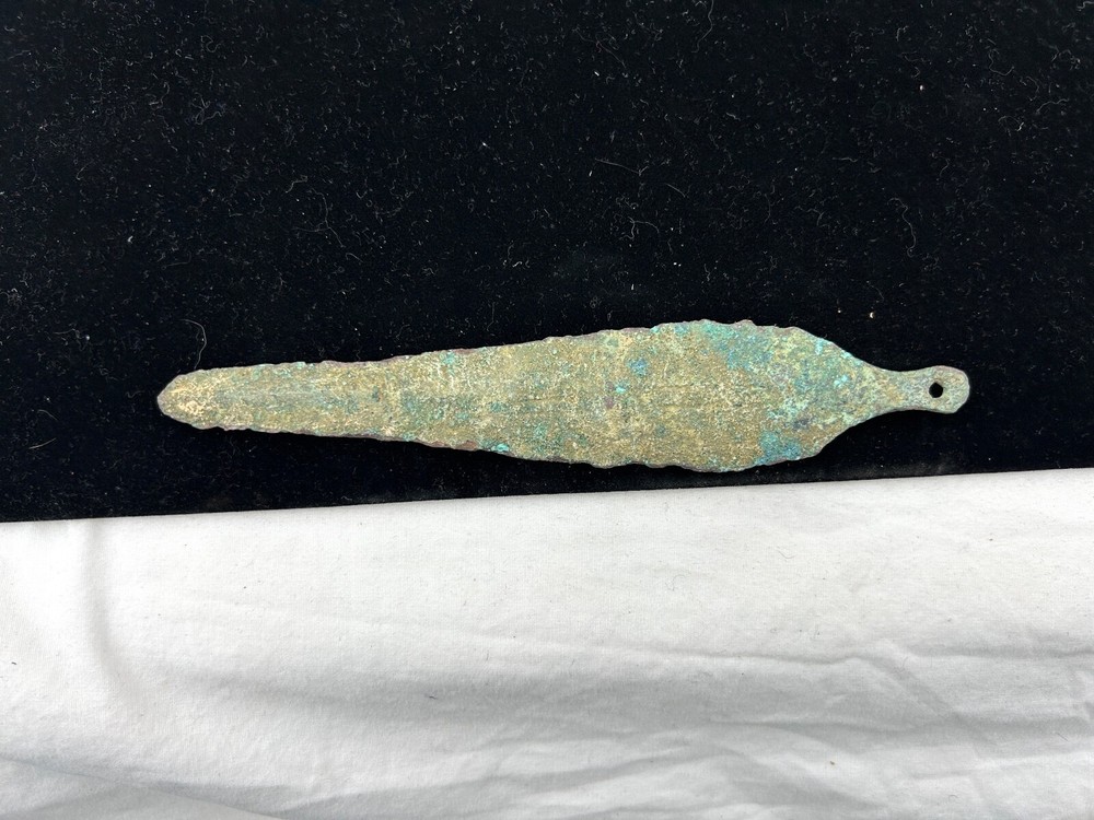Ancient Bronze Age Roman Spear