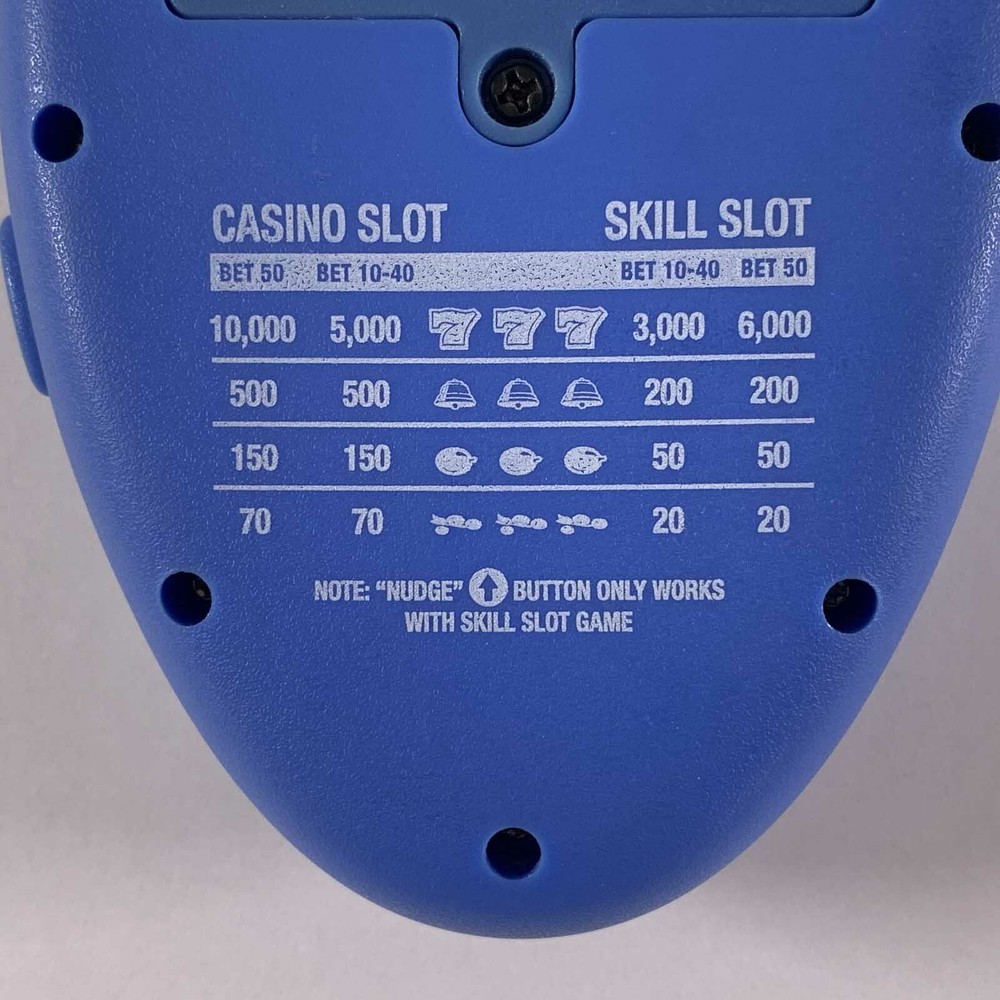 Handheld Electronic Game 2003 Radica Lighted Slots Tested Worked B-B