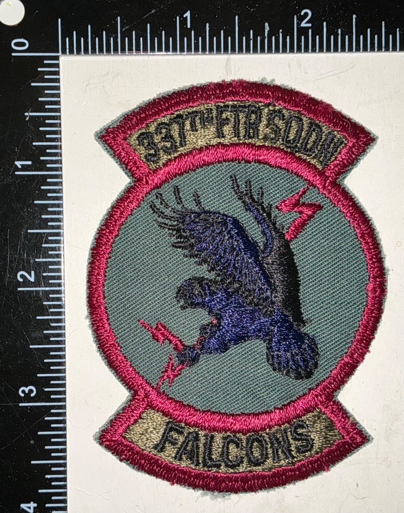 USAF US Air Force 337th Fighter Squadron Patch