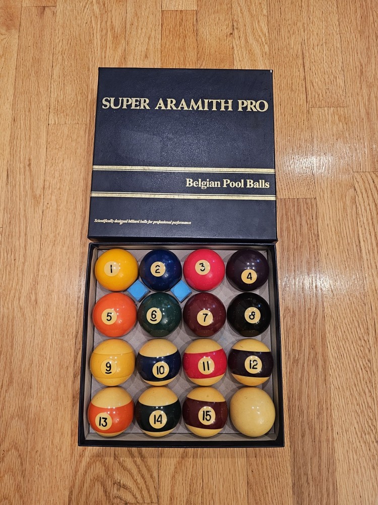 Pool Ball / Billiard Ball Set Complete ***Read***