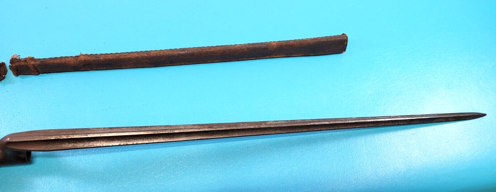 Spanish Model 1871 Rolling Block Rifle Socket Bayonet Spain