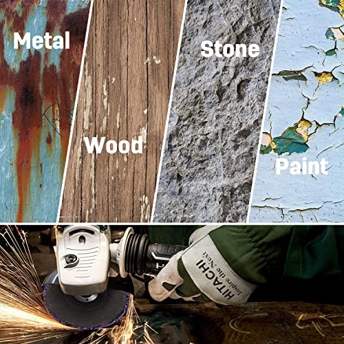 10 Pack Strip Discs Rust Remover Wheel Stripping Wheel for Angle Grinder Paint