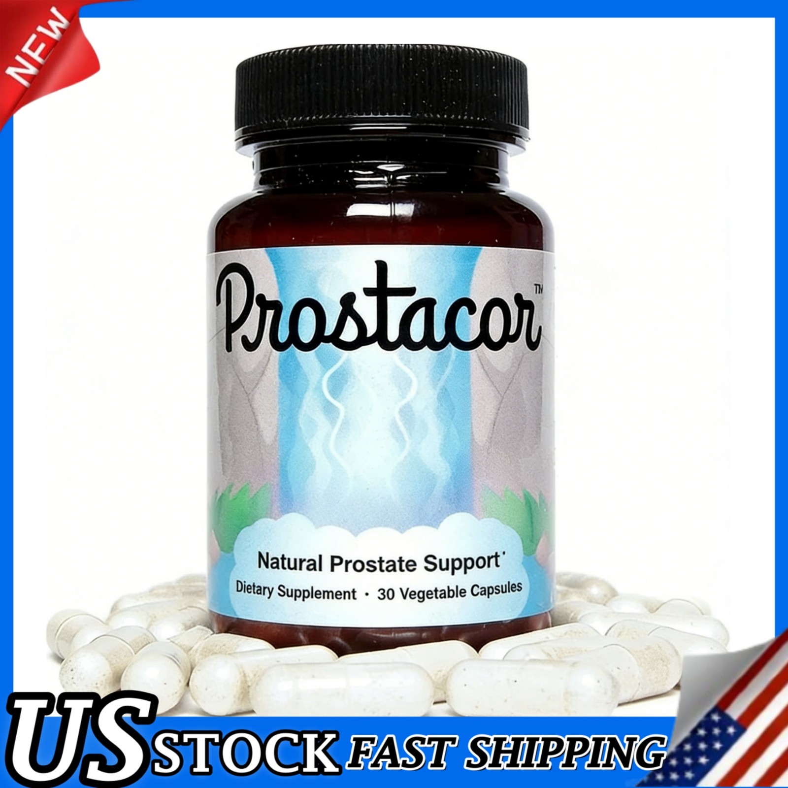 Prostacor Herbal.Formula Prostate Bladder & Urinary Support caps💥