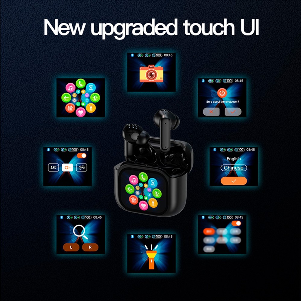 144+ Language AI Translator Earbuds Wireless Bluetooth Two Way Translator Device