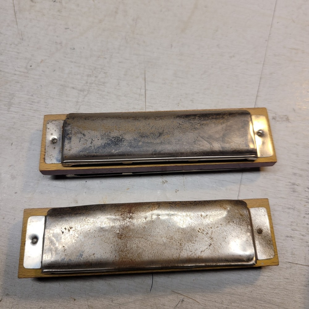 Vintage Valencia Harmonicas A Bit Rough