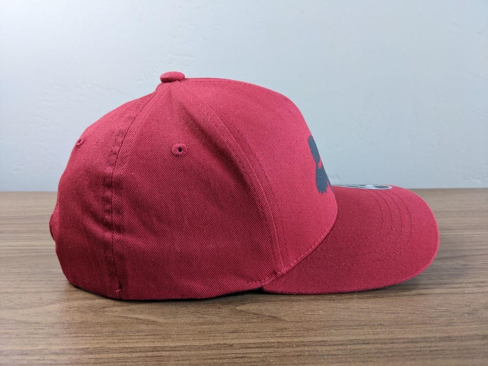 Youth FOX RACING Flexfit Hat Cap Logo Adjustable Snapback Red