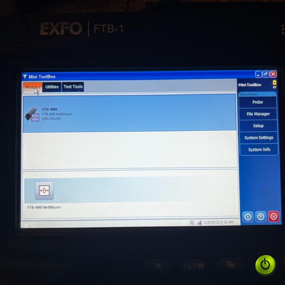 EXFO FTB-880 NetBlazer Module for Exfo FTB-1