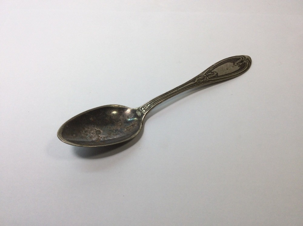 Rogers & Bro Silverplate Teaspoon 1848 Olive Monogrammed Flatware