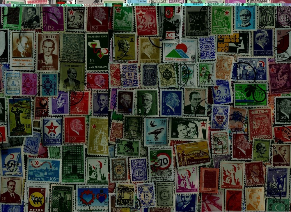 600 TURKEY All Different Stamps (C80)