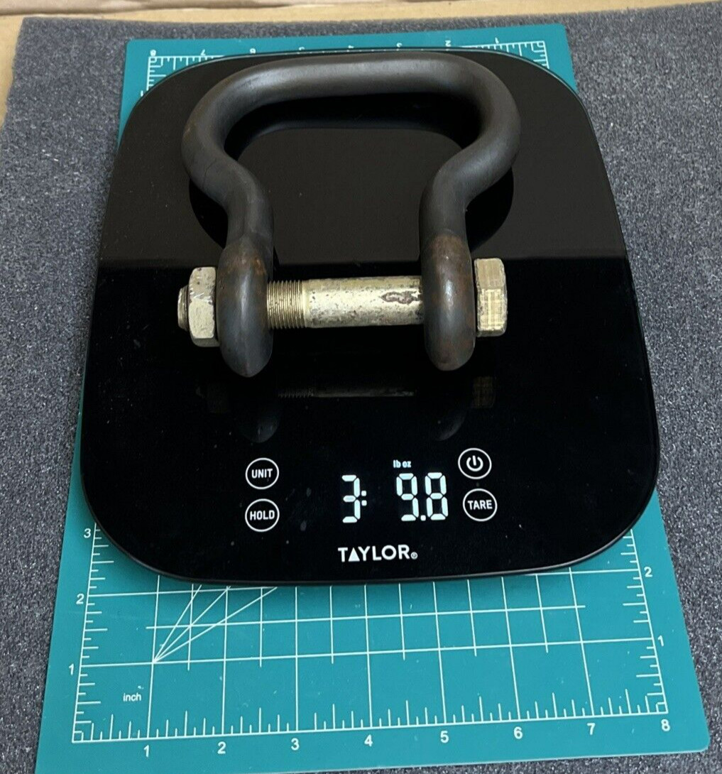 SHACKLE CLEVIS SUSPENSION ASSEMBLY STAMPED MS70087-2 GOVT SURPLUS N.O.S.