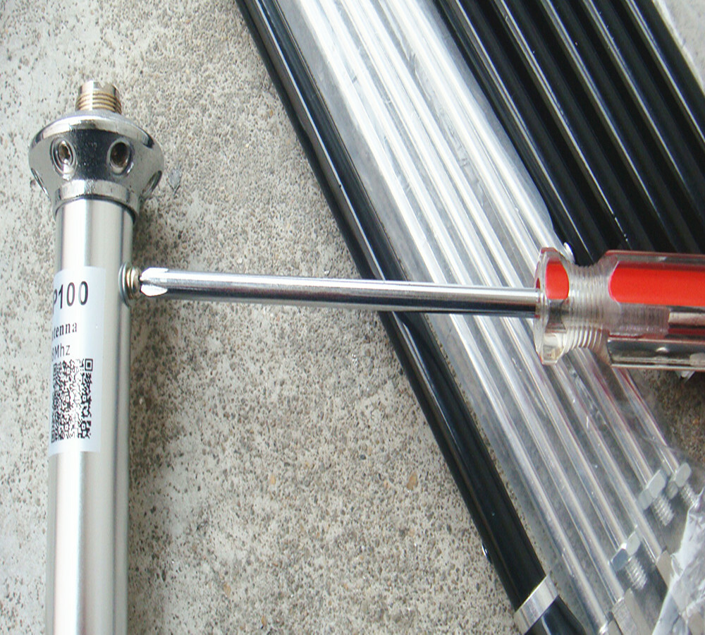 1/4 wave Professional GP Aluminum alloy Antenna FM Transmitter BNC/TNC +Cable