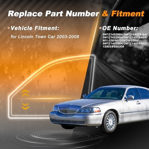 Front Left Driver Side Power Window Switch for Lincoln Town Car 2003-2008