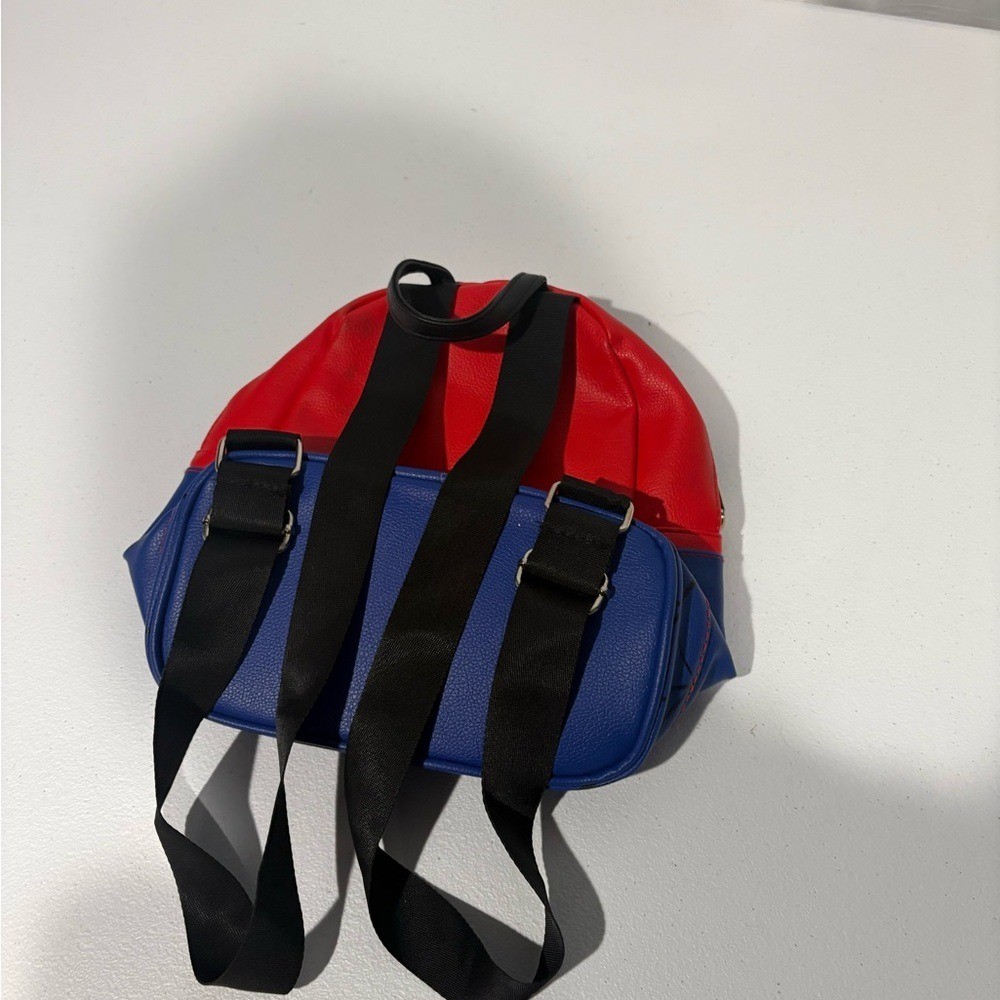 Marvel Bear Red and Blue Spider Backpack