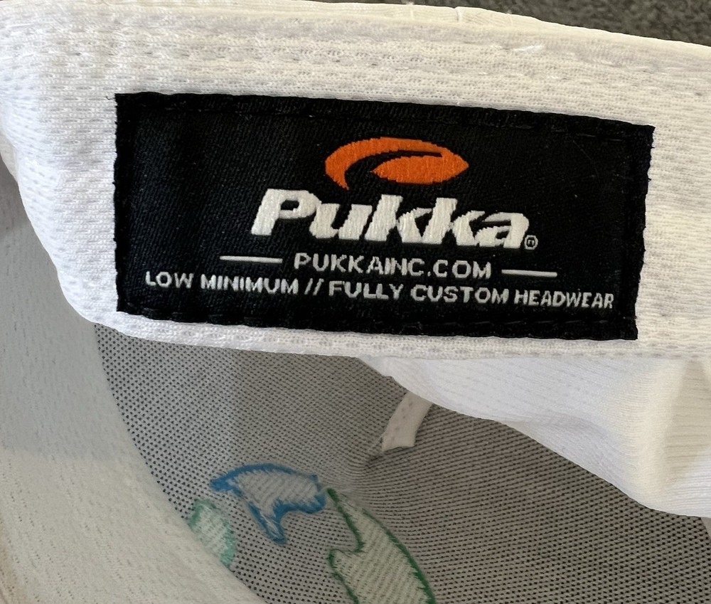 Prologis Golf Hat SnapBack White Logo Braid Embroidered