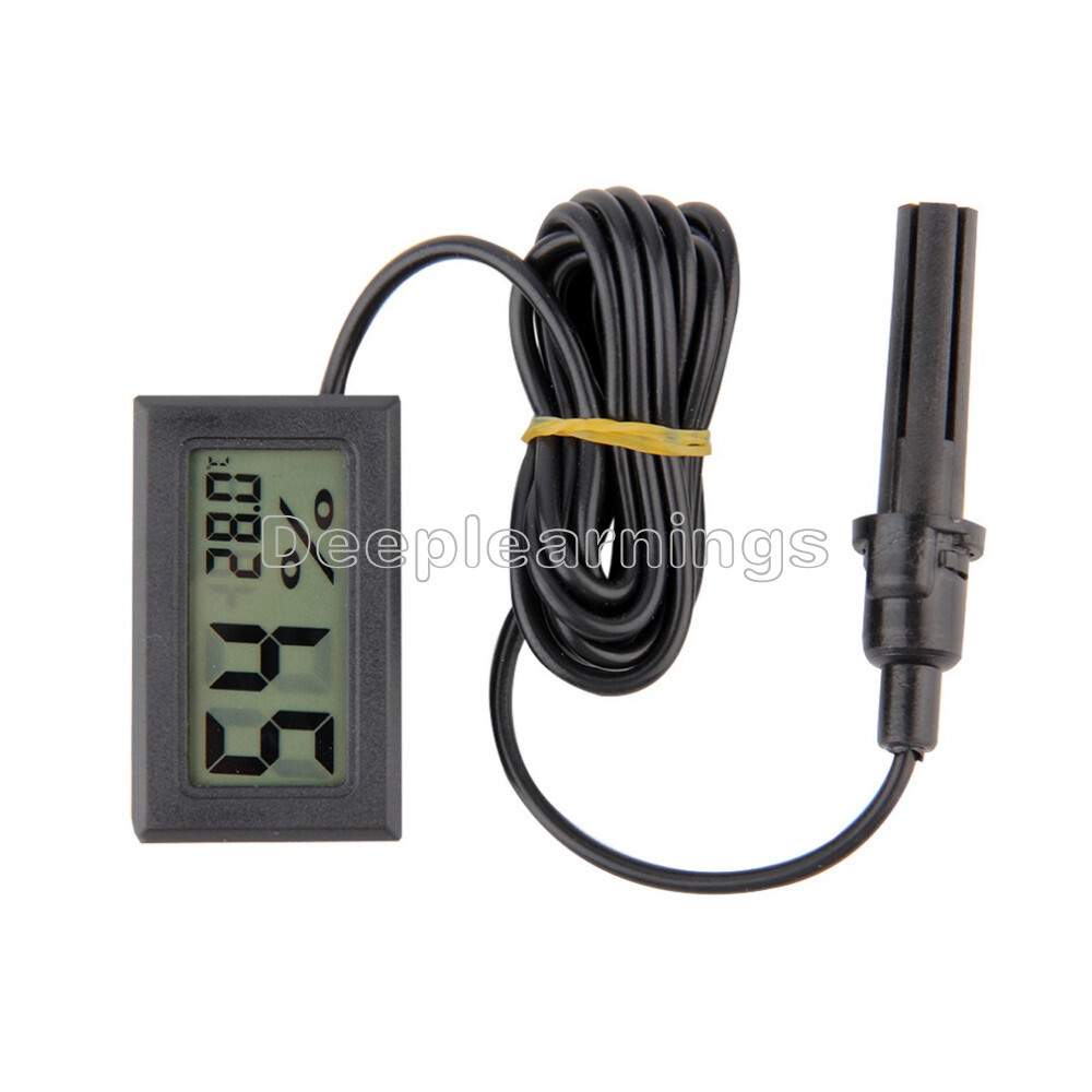 Mini Digital LCD Thermometer Hygrometer Humidity Temperature Meter Indoor