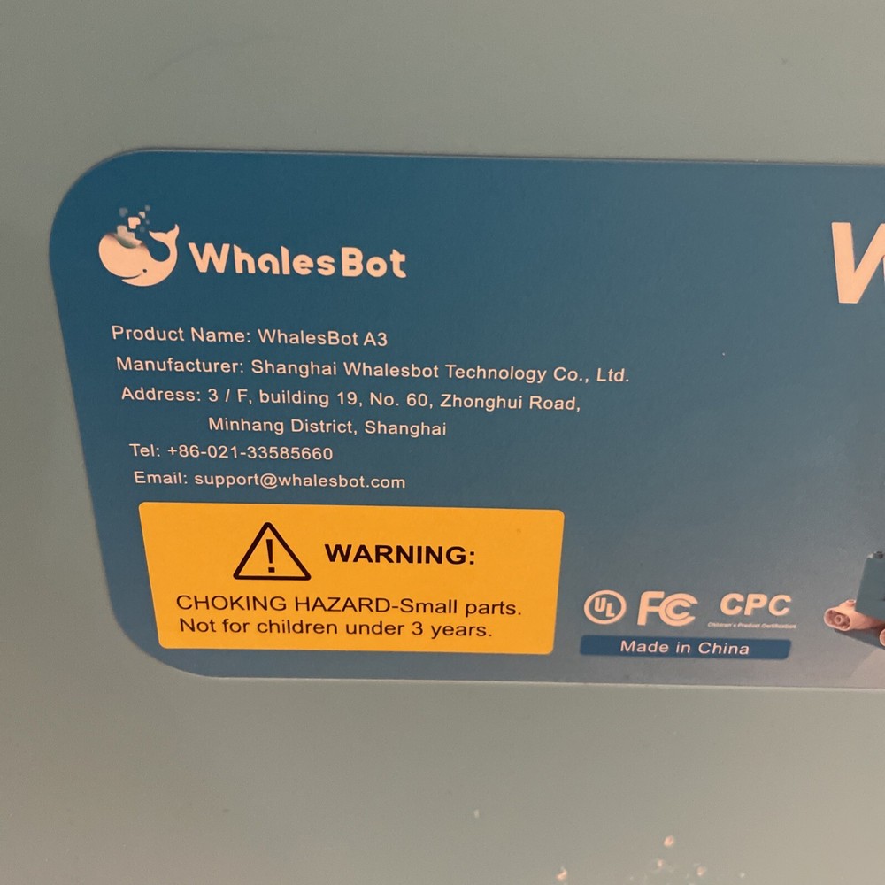 WhalesBot A3 Coding Robot for Kids Multiple Sensors Coding Block STEM Buildin...