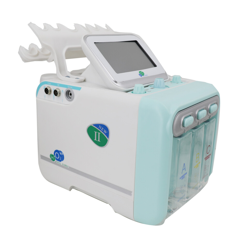 AC 110V 6 in 1 Multi-function Hydrogen and Oxygen Small Bubble Machine