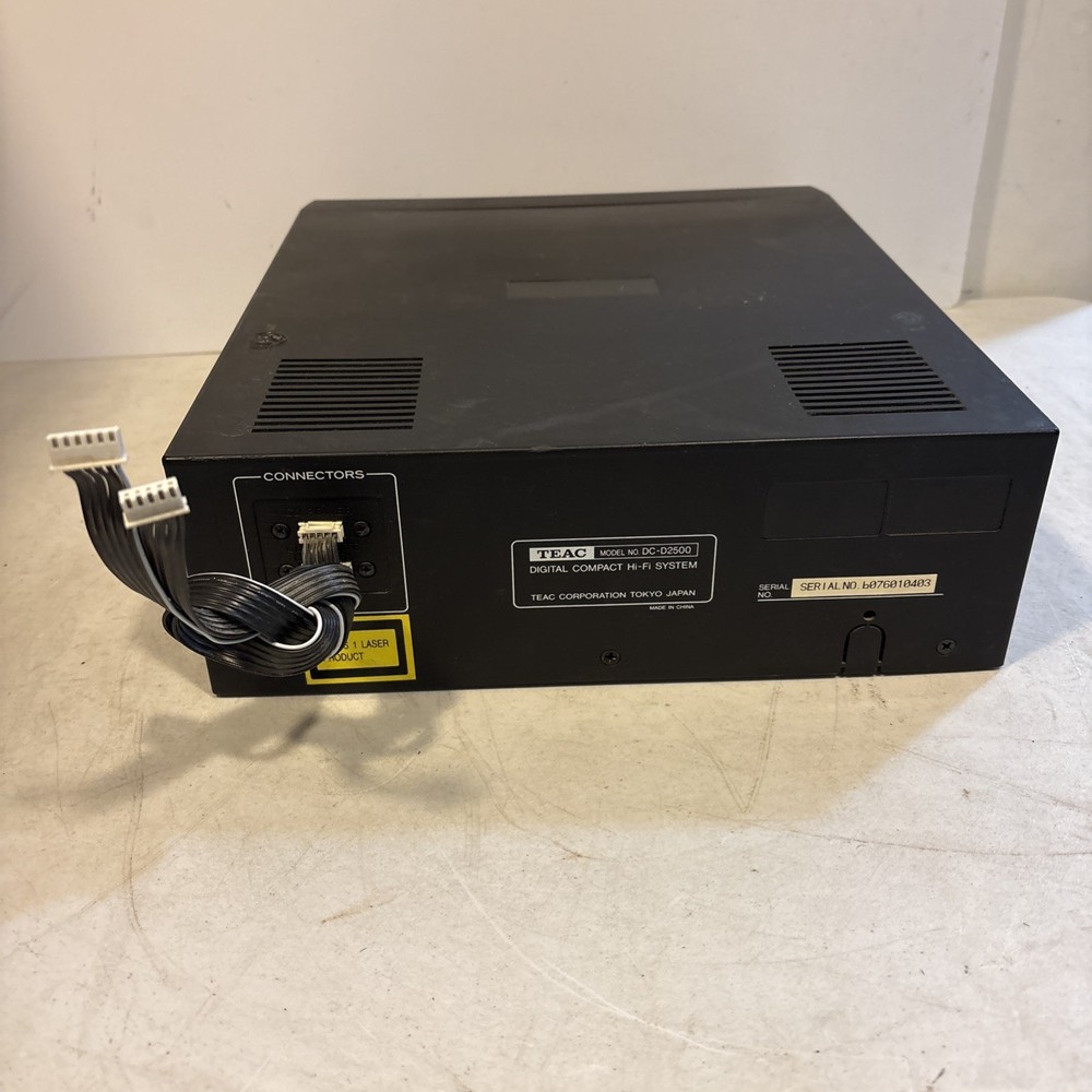 Teac Compact Disc Multi Player Model DC-D2500 - TESTED - READ DESCRIPTION!