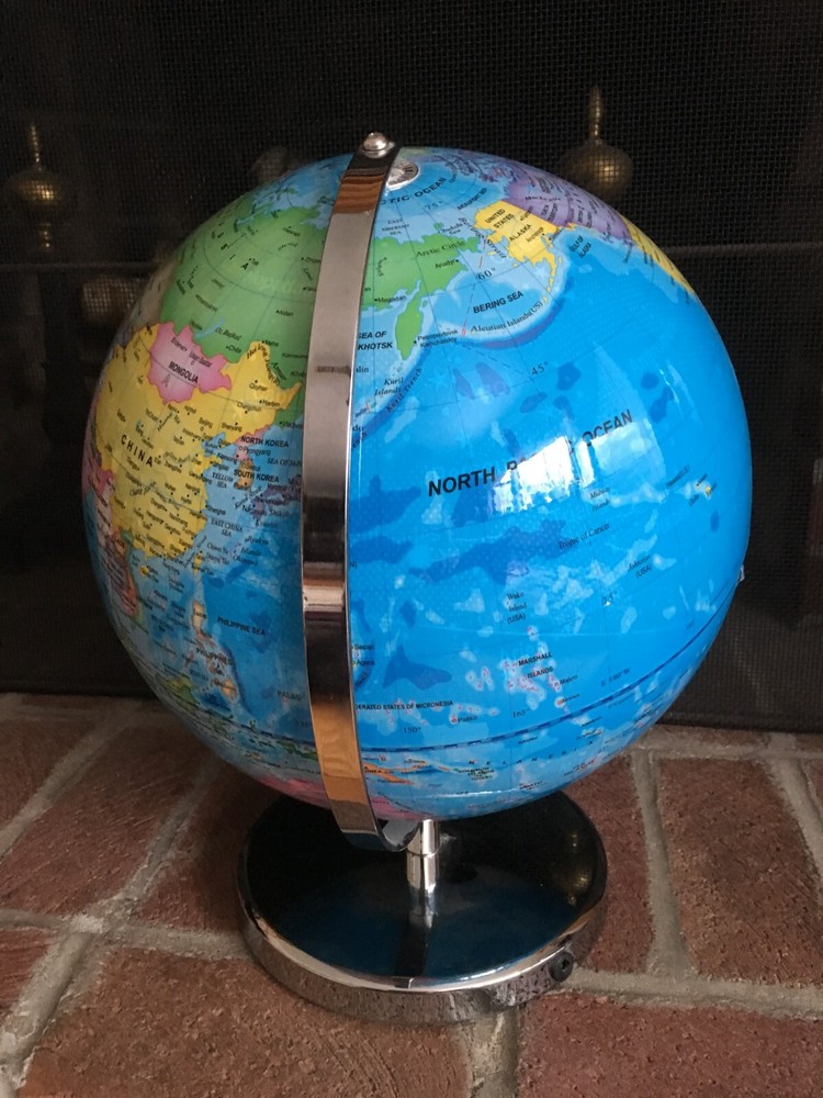 World Globe with Stand
