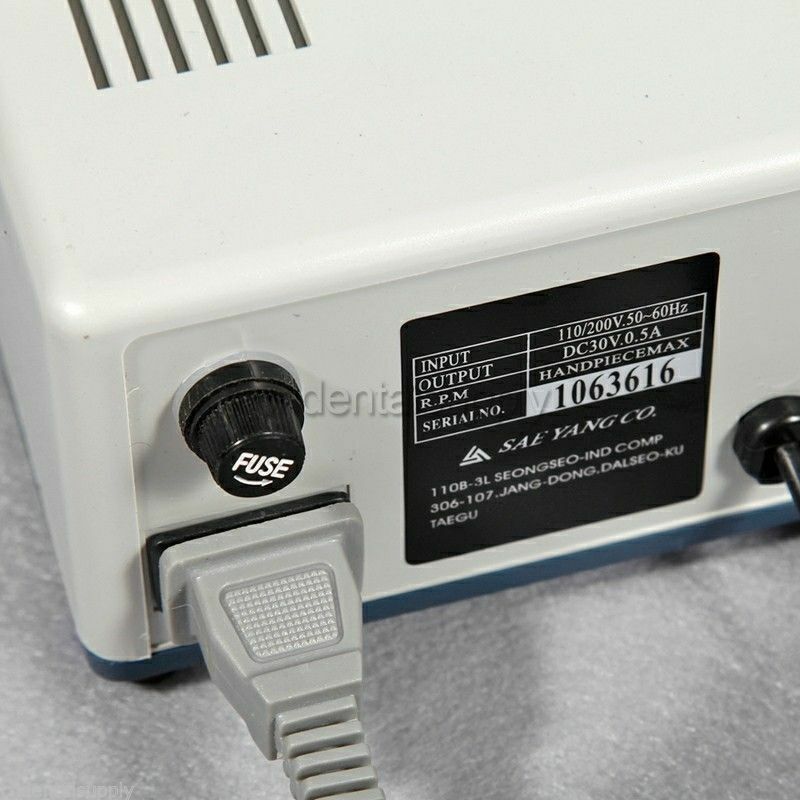 Dental Lab Marathon Electric Micromotor Polishing Unit + 35K rpm Motor Handpiece