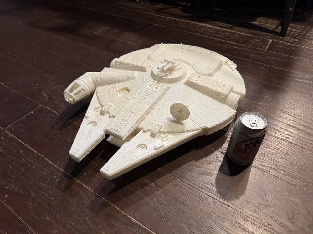 Millennium Falcon model 3D printed 33" x 18"  LARGE