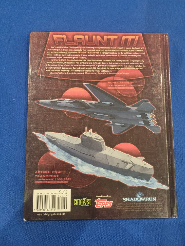 Runner's Black Book (HC) - Shadowrun 26104