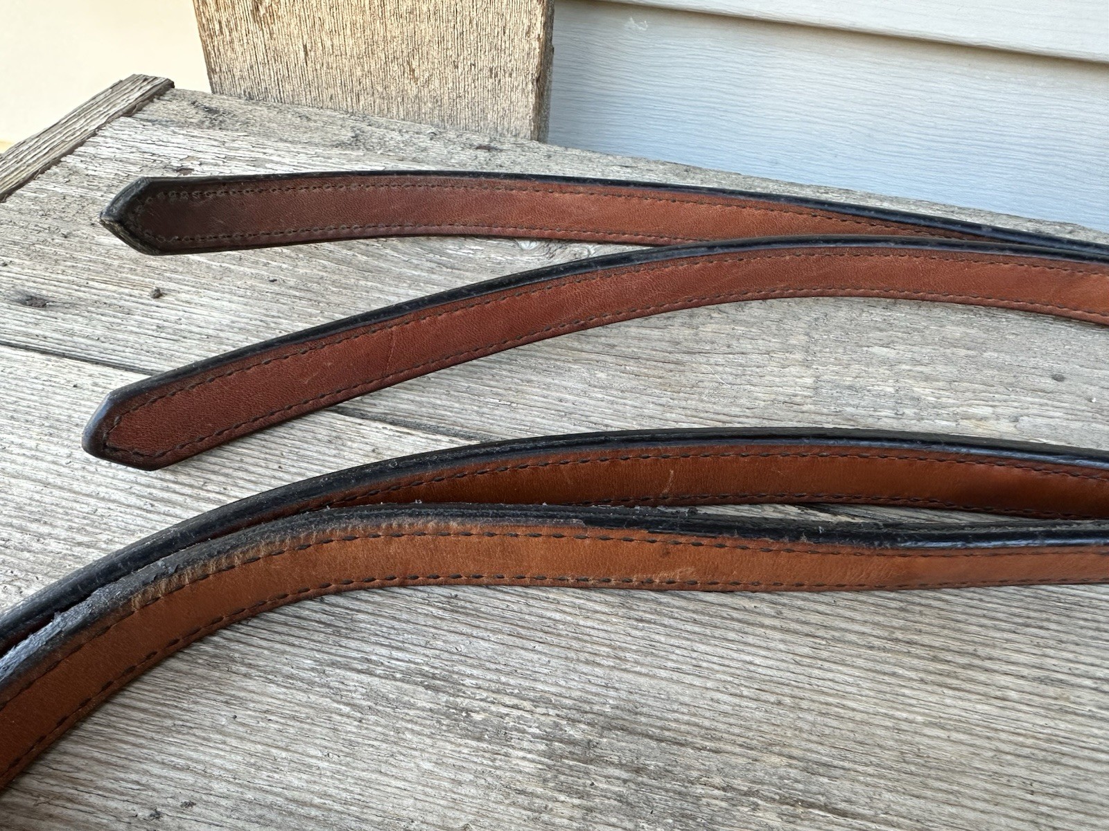 Horse Tack - Broken Horn Leather Western Split Reins