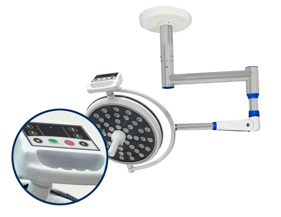 Single Dome Satellite Operation Theatre 48 LED's Lamp With Digital Control Panel