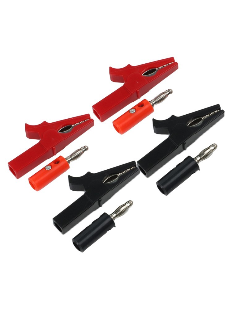 Electronics Testing Kit 4 For Alligator Clips and Bananas for Professional Use