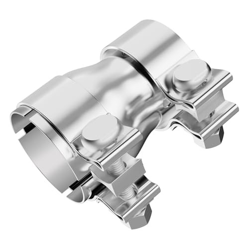 Stainless Steel Exhaust Adapter 2.0” to 2.5”, 2.0” ID to 2.5” ID 2" - 2.5"