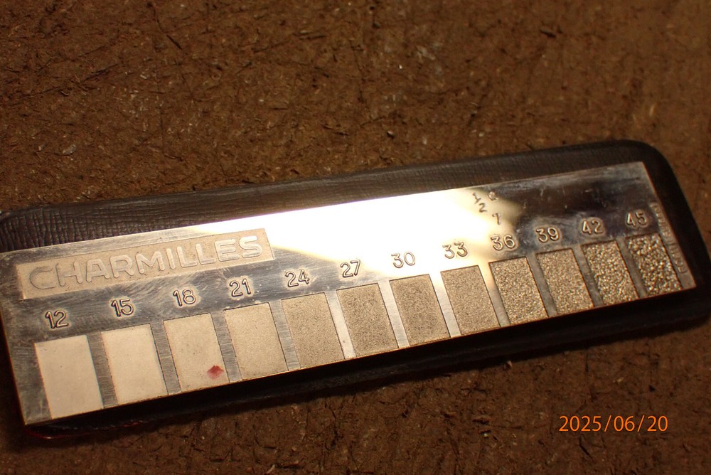 CHARMILLES SURFACE COMPARATOR MACHINIST TOOLING