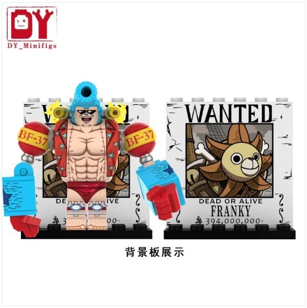Custom Franky Miniature Figure with Base, New/Mint