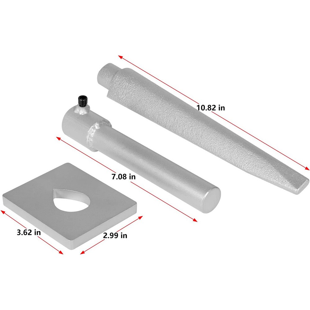 3Pcs Tomahawk Eye Drift Mandrel Blacksmith Tool Handle Hawk Maker Hammer Forging