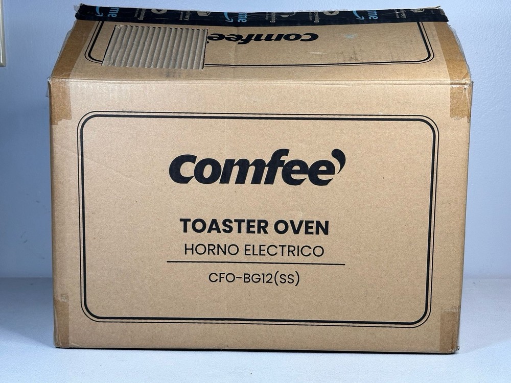 Comfee Toaster Oven, 4 Slice, 12L, Multi-function Stainless Steel (CFO-BG12SS)