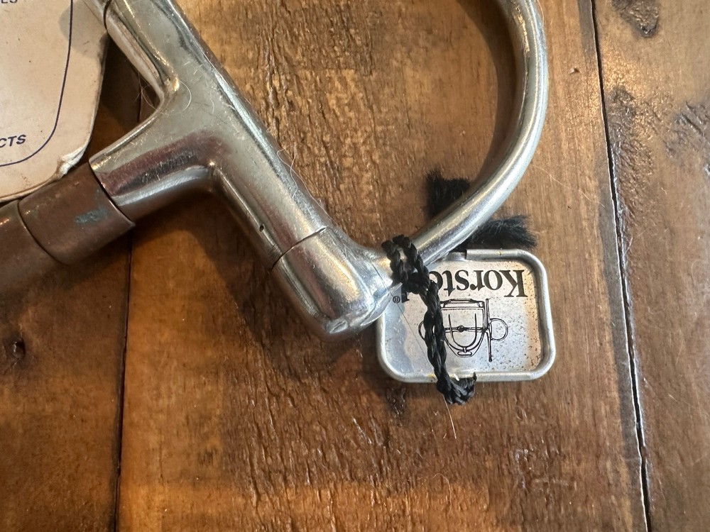 D-ring snaffle bit copper mouth 5”