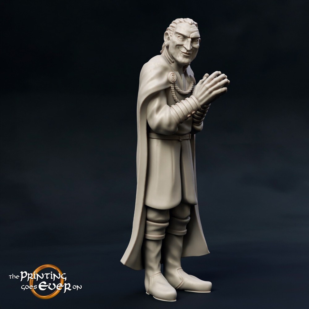 Grimhelm Kings Advisor Miniature | D&D DnD |