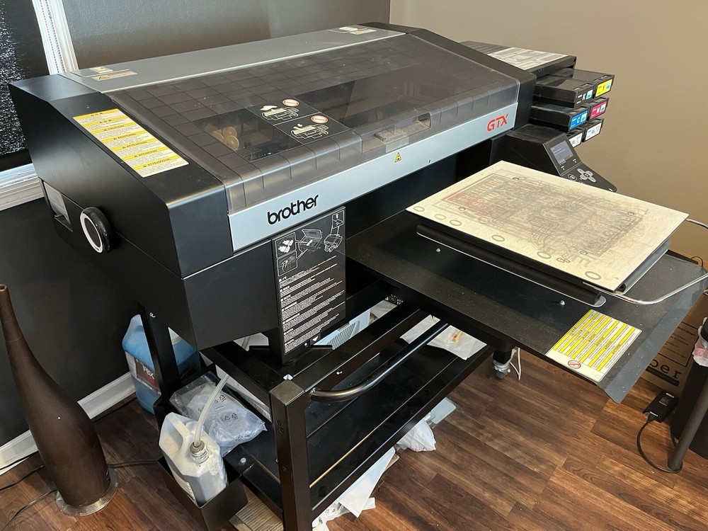 Brother GTX Direct-to-Garment Printer (Needs White Print Head Replacement)
