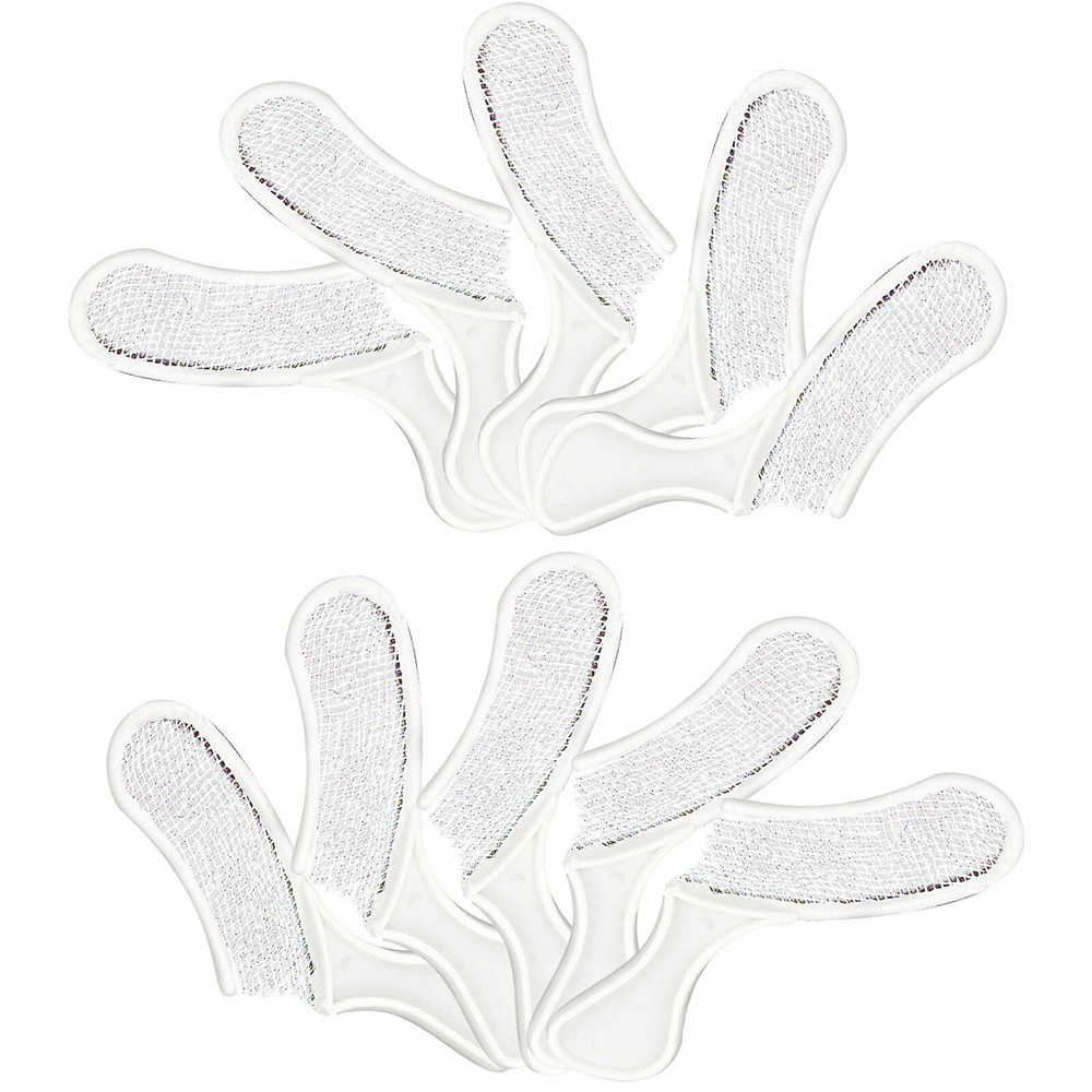 50 Pcs/Pack Dental Bite Registration Disposable Impression Triple Trays Sideless