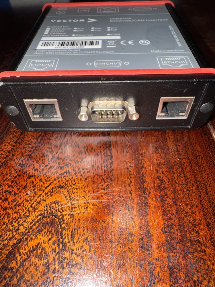 Vector VN5610A Ethernet/CAN Interface with cable in Excellent Working Condition