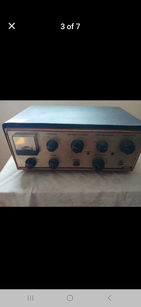 EICO CW AMATEUR TRANSMITTER MODEL 720 Ham Radio